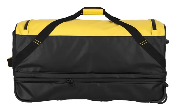 Cestovná taška na kolieskach Travelite Basics Wheeled Duffle exp. Black/yellow