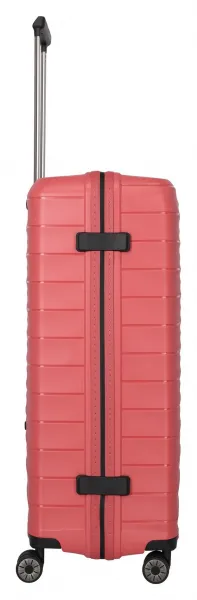 Veľký škrupinový kufor Travelite Mooby L Red