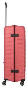 Veľký škrupinový kufor Travelite Mooby L Red