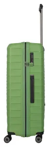 Veľký škrupinový kufor Travelite Mooby L Green