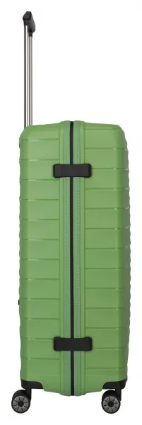 Veľký škrupinový kufor Travelite Mooby L Green
