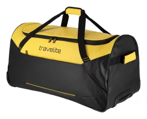 Cestovná taška na kolieskach Travelite Basics Trolley Travel Bag Black/yellow