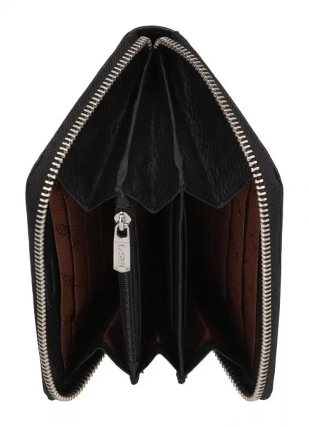 Dámska kožená peňaženka Lagen 50309 Black