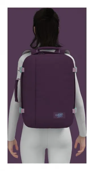 Cestovný batoh do lietadla Cabinzero Classic 36L Midnight purple