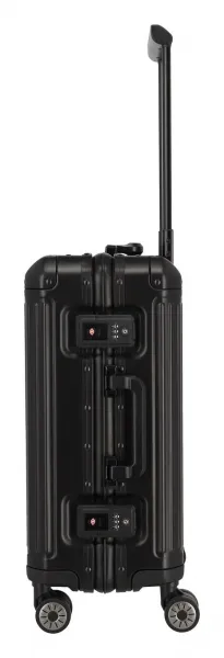 Hliníkový kufor Travelite Next 2.0 S Black Matt