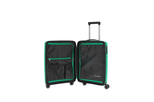 Kufor do lietadla 55x40x20 Travelite Orbita S Green