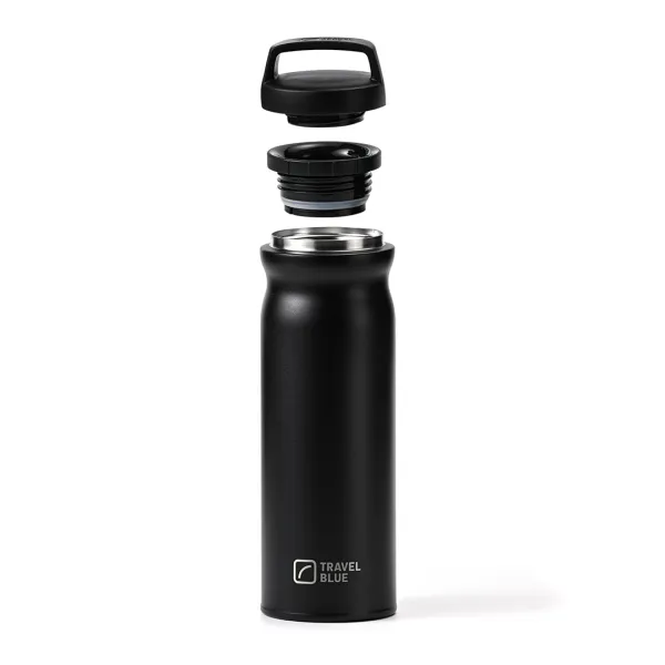 Termoska Travel Blue Cold/Hot Reusable Bottle Black