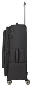 Veľký cestovný kufor Travelite Crosslite 5.0 L Black