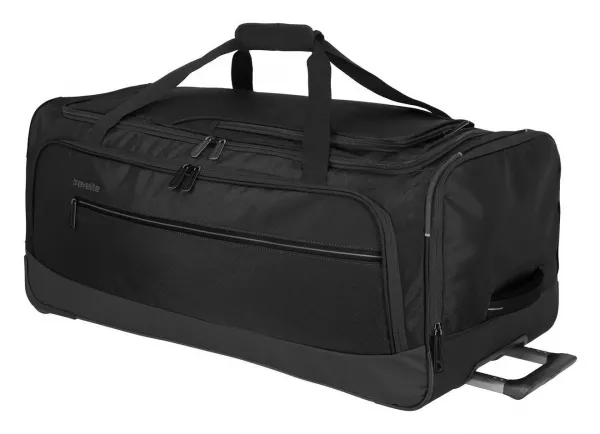 Cestovná taška na kolieskach Travelite Crosslite 5.0 Wheeled Duffle L Black