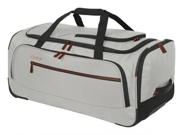 Cestovná taška na kolieskach Travelite Crosslite 5.0 Wheeled Duffle M White Sand