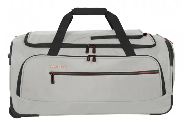 Cestovná taška na kolieskach Travelite Crosslite 5.0 Wheeled Duffle M White Sand