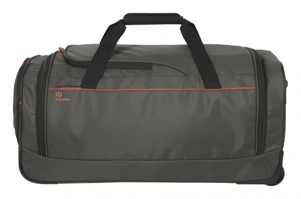 Cestovná taška na kolieskach Travelite Crosslite 5.0 Wheeled Duffle M Dark Olive
