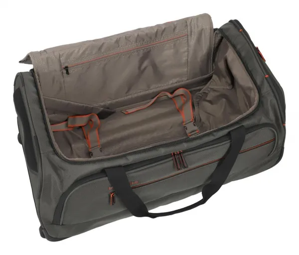 Cestovná taška na kolieskach Travelite Crosslite 5.0 Wheeled Duffle M Dark Olive