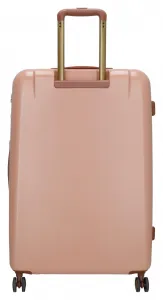 Veľký škrupinový kufor Charm London Capetown L Pink