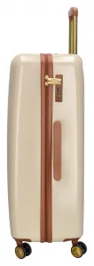 Veľký škrupinový kufor Charm London Capetown L Beige