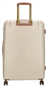 Veľký škrupinový kufor Charm London Capetown L Beige