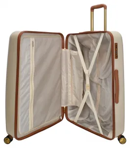 Veľký škrupinový kufor Charm London Capetown L Beige