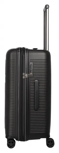 Stredný kufor na kolieskach Travelite Roomer Trunk M Black