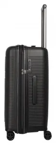 Stredný kufor na kolieskach Travelite Roomer Trunk M Black