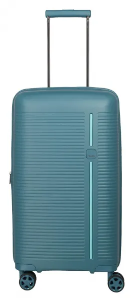 Stredný kufor na kolieskach Travelite Roomer Trunk M Aqua