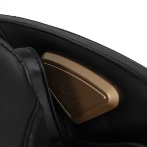JAKS Masážne kreslo čierne Vx max