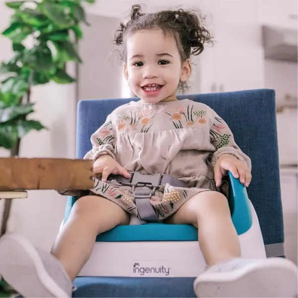 Podsedák na stoličku Ingenuity SmartClean Toddler Farba: Slate