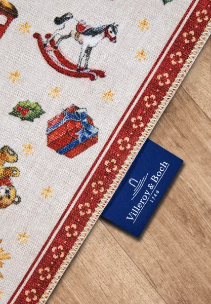 Villeroy & Boch - Hanse Home koberce Kusový koberec Villeroy & Boch Toy's delight s potlačou 106192 Red, Multicolor - 50x80 cm
