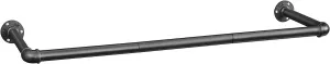 SONGMICS Sada nástěnných věšáků Urdo 92 cm černá