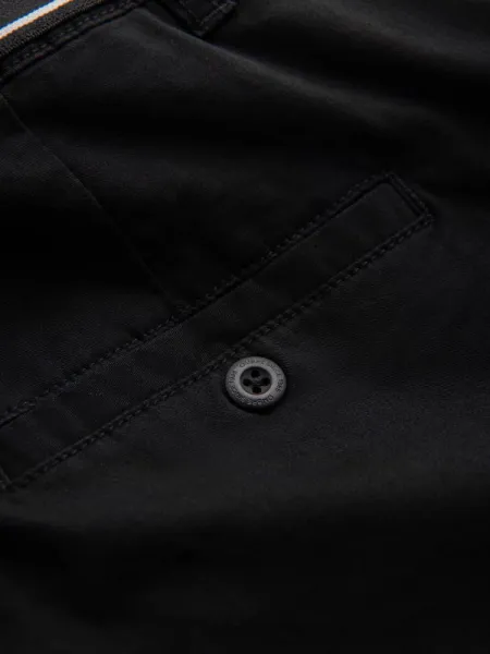Trendy pánske chinos nohavice čierne