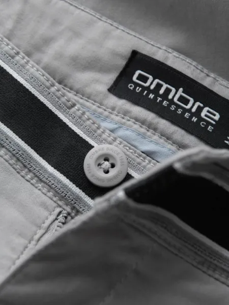 Trendy pánske chinos nohavice šedé