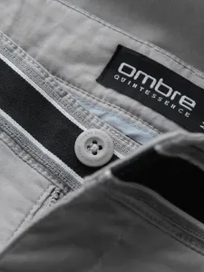 Trendy pánske chinos nohavice šedé