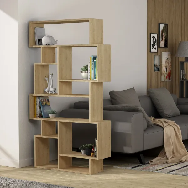 Knižnica Houseland KARMATO dub prírodný