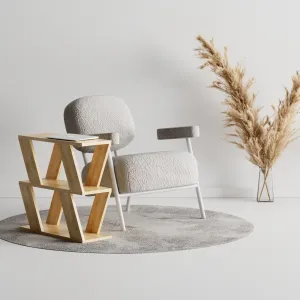 Odkládací stolek Houseland Lazena dub přírodní