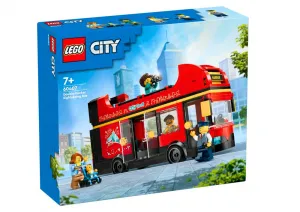 LEGO - City 60407 Červený dvojposchodový vyhliadkový autobus