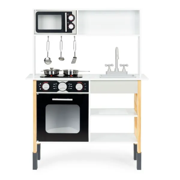 ECOTOYS Dřevěná kuchyně pro děti Dumpling