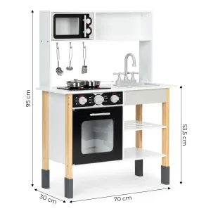 ECOTOYS Dřevěná kuchyně pro děti Dumpling