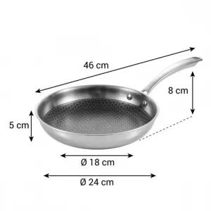 TESCOMA Panvica SteelCRAFT ¤ 24 cm