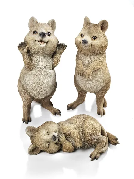 Weltbild Dekorativní figurky Quokka, sada 3 ks