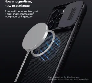 Nillkin CamShield PRO Kryt pre iPhone 16 Pro, Tmavozelený