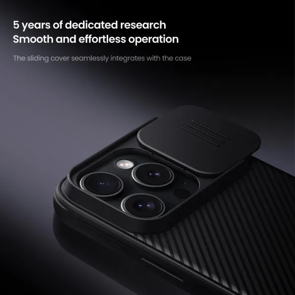 Nillkin CamShield PRO Kryt pre iPhone 16 Pro, Tmavozelený