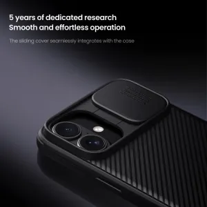Nillkin CamShield PRO Kryt pre iPhone 16 Plus, Čierny