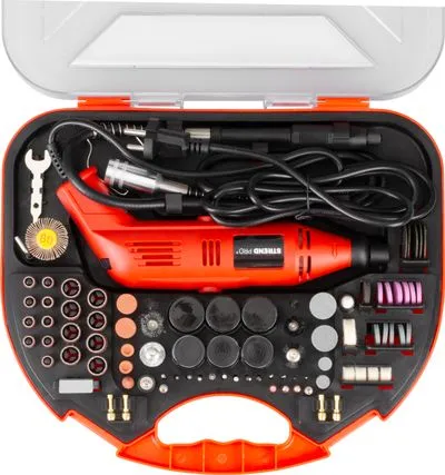 Strend pro Brúska Strend Pro, mini, priama, vŕtanie a brúsenie, 130 W, s príslušenstvom