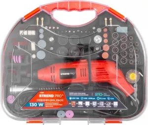 Strend pro Brúska Strend Pro, mini, priama, vŕtanie a brúsenie, 130 W, s príslušenstvom