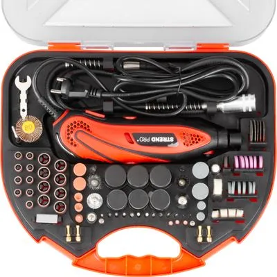 Strend pro Brúska Strend Pro, mini, priama, vŕtanie a brúsenie, 135 W, s príslušenstvom