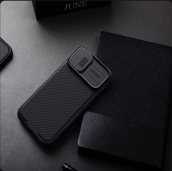 Nillkin CamShield PRO Kryt pre iPhone 16 Plus, Čierny