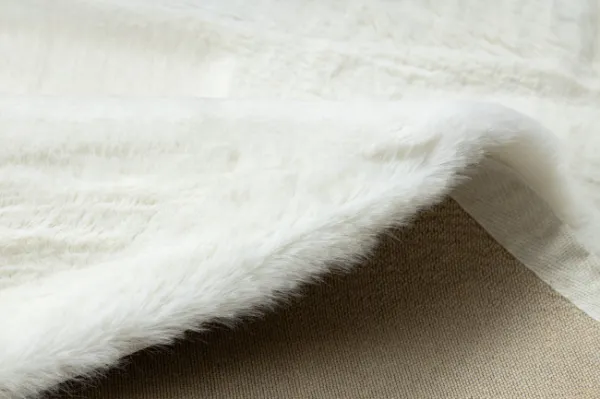 Koberec TEDDY NEW wool 45 krémový, kruh