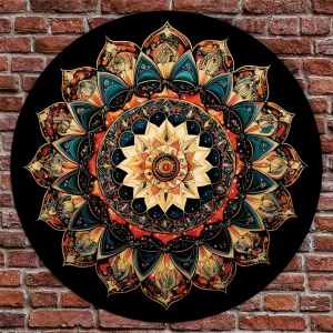 Drevený obraz - Escher mandala