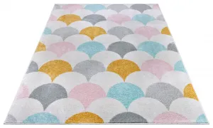 Hanse Home Collection koberce Detský koberček Adventures 105950 Cream Multicolor - 160x235 cm