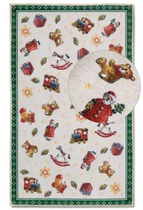 Villeroy & Boch - Hanse Home koberce Kusový koberec Villeroy & Boch Toy's delight s potlačou 106193 Green, Multicolor - 50x80 cm