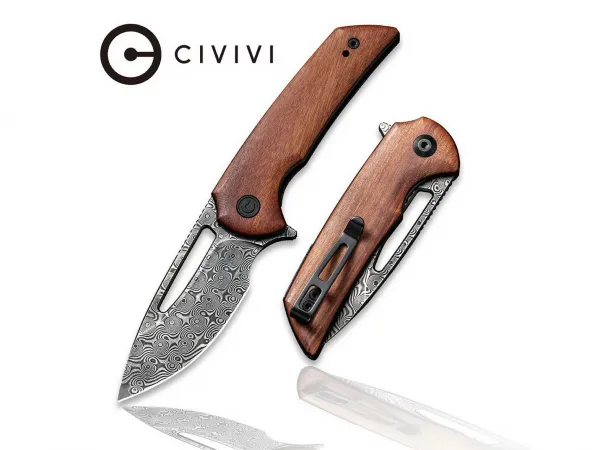 Nôž Civivi Odium C2010DS-1 Cuibourtia Wood Damascus